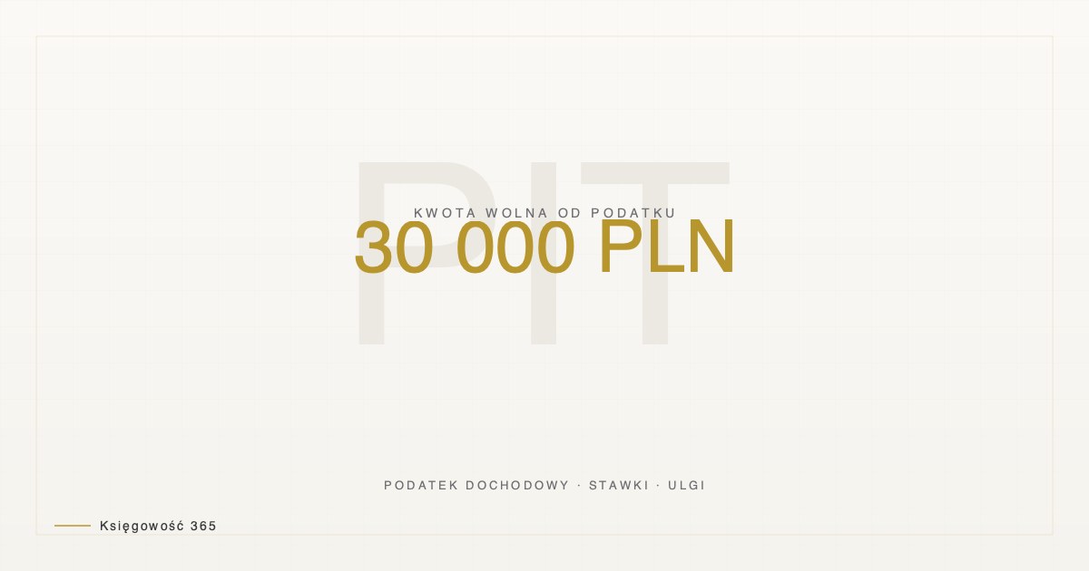 Ilustracja artykułu — podatek dochodowy PIT 2026